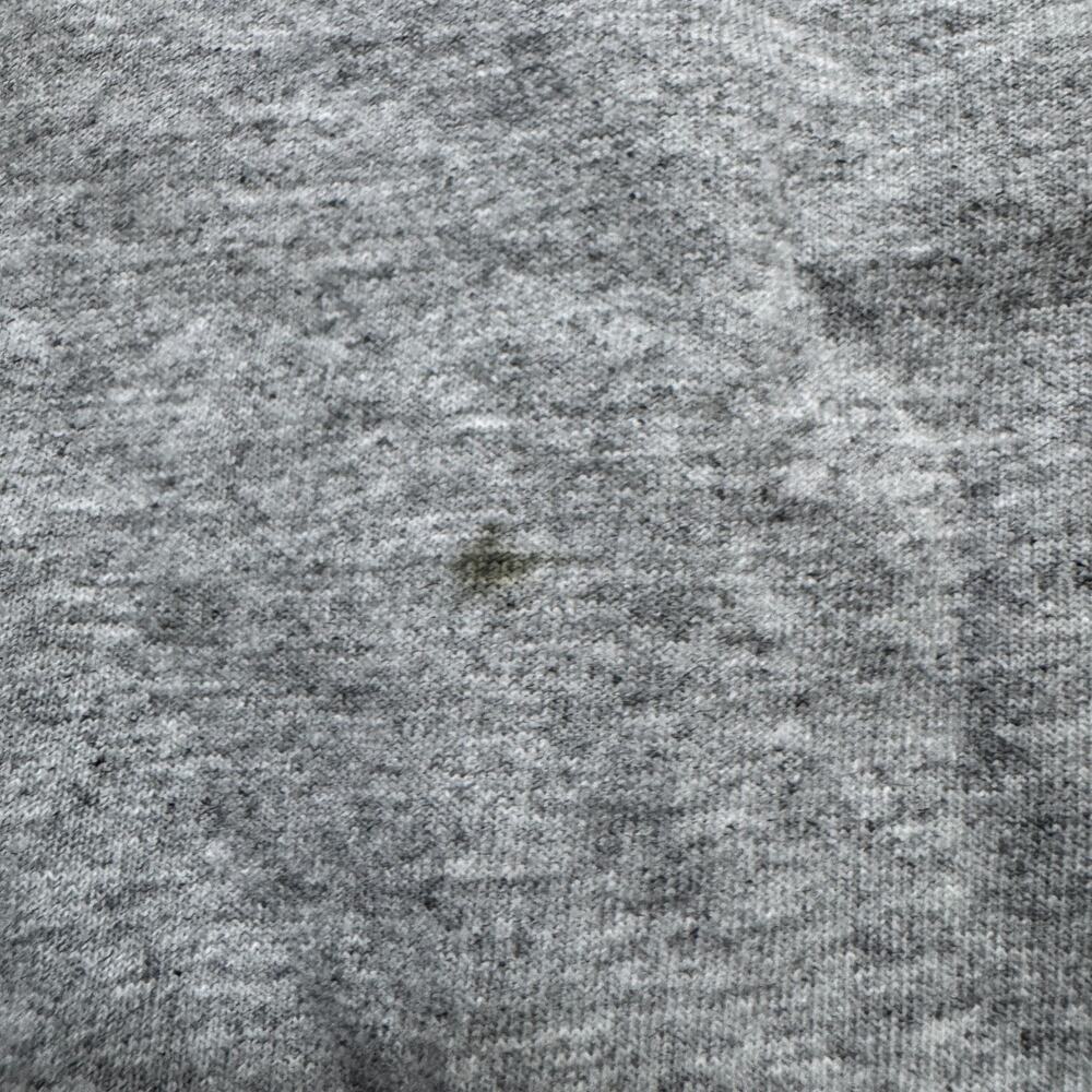Champion Mens Size M Medium Dark Charcoal Heather Gray Script Logo T-Shirt - Picture 6 of 8